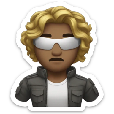 Halo gangam style sticker