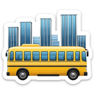 create a bus sticker