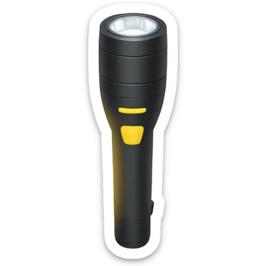 flashlight sticker