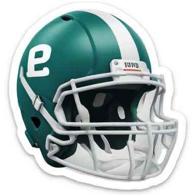 football helmet  sticker