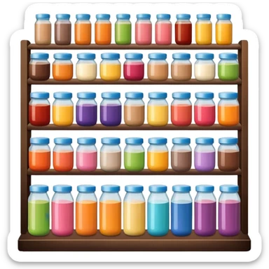 suplement bar sticker