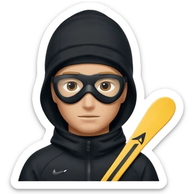 White person wearing a Nike Tex with hood and ski mask co all black and https://encrypted-tbn0.gstatic.com/images?q=tbn:ANd9GcTQEV3H5Fpq8Dp-ki2RTwgbdHqMsKZzDtarA9ywqiFzKVKjxdLc5Fq9yDOax7-XC4trueI2pFuItpqM_TVrGODdDG5la_rbm9lB8utSLKXm&s=10 sticker