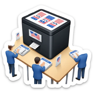 Sala electoral  sticker