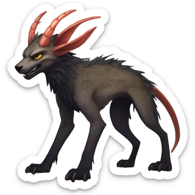 Cool Edgy Vernid species by LiLaiRa full body sticker