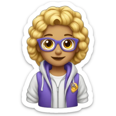 Papi sur mami sticker