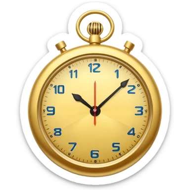 relog de bolsillo sticker