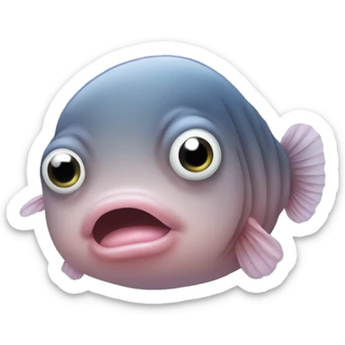 blob fish sticker
