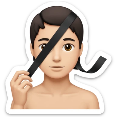 quitale la cinta negra sticker