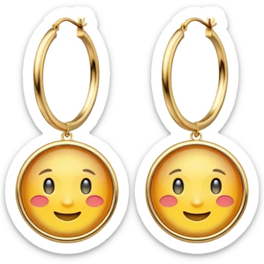 Earring Hoops sticker