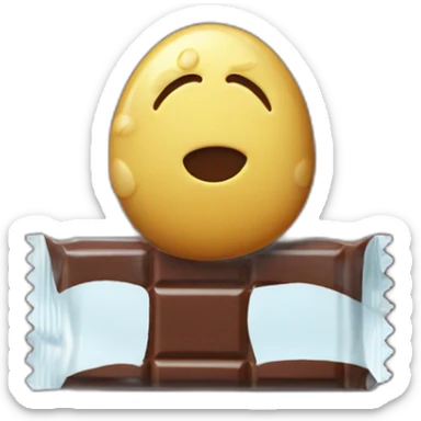 bounty chocolate bar sticker