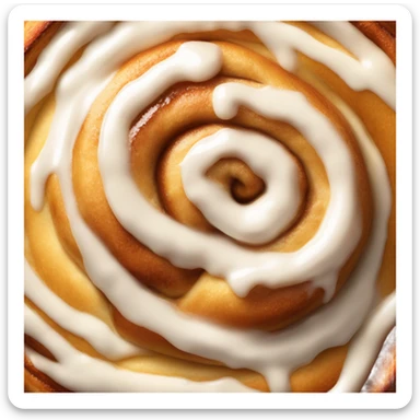 Cinnamon bun sticker