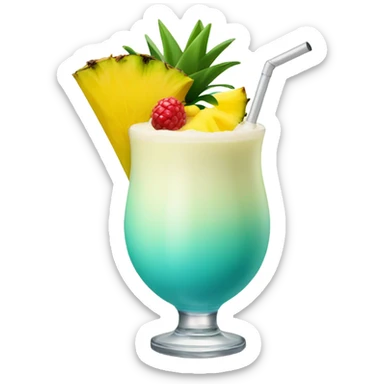 piña colada sticker