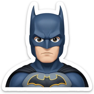 classic Batman DC comics sticker