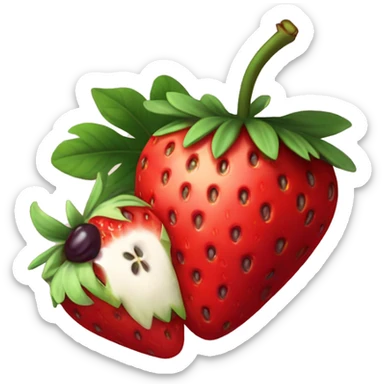 Strawberry açaí  sticker
