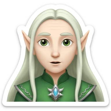 Cool elf sticker