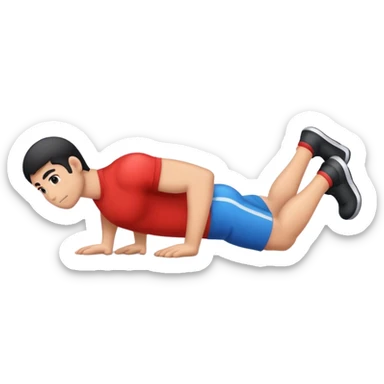 pushup mo sticker