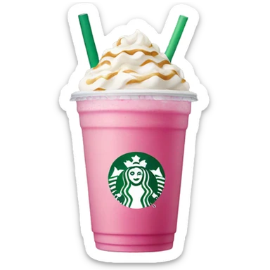 starbucks pink drink  sticker