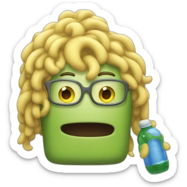 bob l'éponge avec le pouce en l'aire sticker