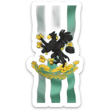 Brittany region Flag sticker