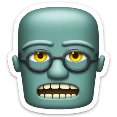 bender from futurama emoji sticker