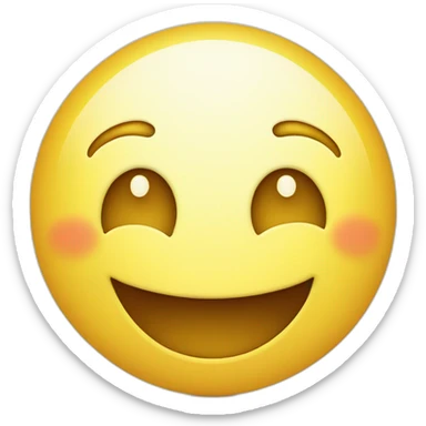 happy smiley face sticker