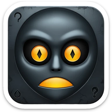 black market icon, market that is blackish sticker