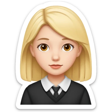учениця дівчинка sticker