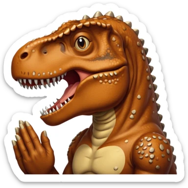 Namaz kilan trex sticker