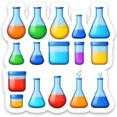 chemical packaging sticker