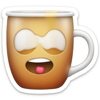 mug of hot apple cider sticker