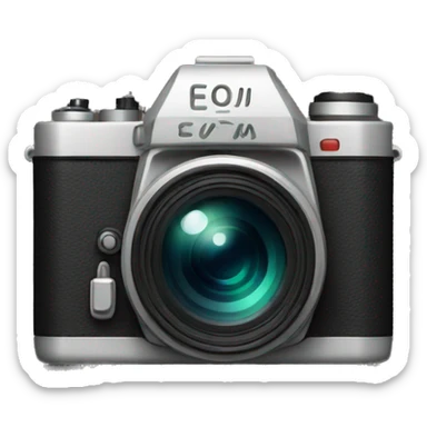 photocamera sticker