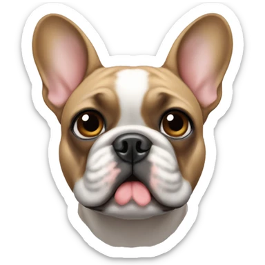 fawn french bulldog sticker