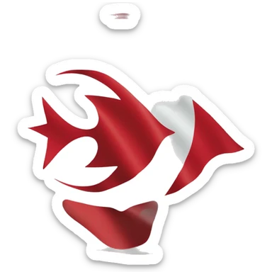 flag of turkish republic of northern cyprus sticker