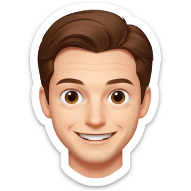 TOBY MAGUIRE AND ANDREW GARFIELD AND TOM HOLLAND sticker