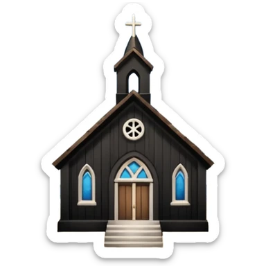 beach church sticker