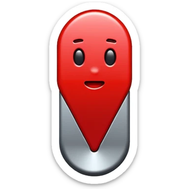 exclamation mark red sticker