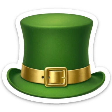 leprechaun hat sticker