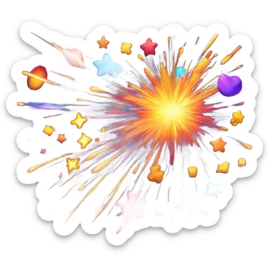 Fireworks  sticker