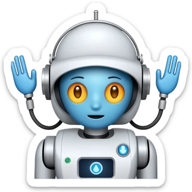 Add the words imma touch you sticker