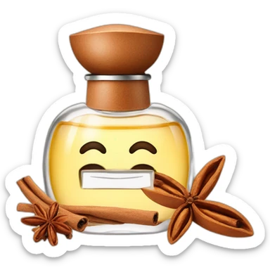 Parfum with Cinnamon sticker