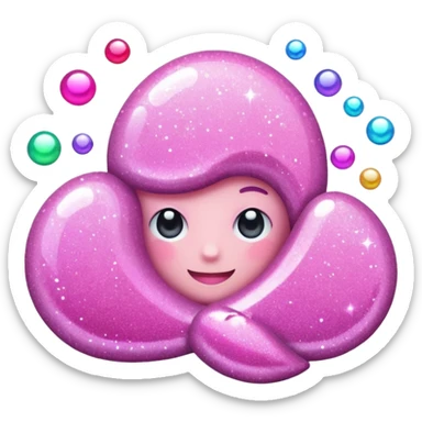 Pink aesthetic sparkles like this✨ sticker