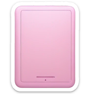 Light Pink kindle sticker