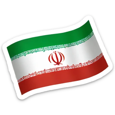 Previous iran flag sticker
