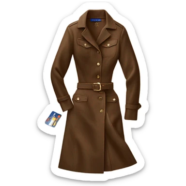 Brown Ralph lauren women women cutting  credit card sticker