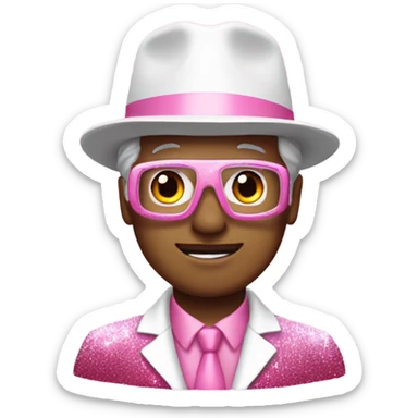 Pink sparkly Dr. Martin’s  sticker