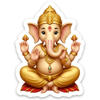 Ganesha sticker