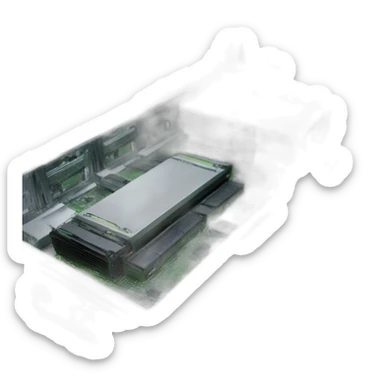 nvidia machine server sticker