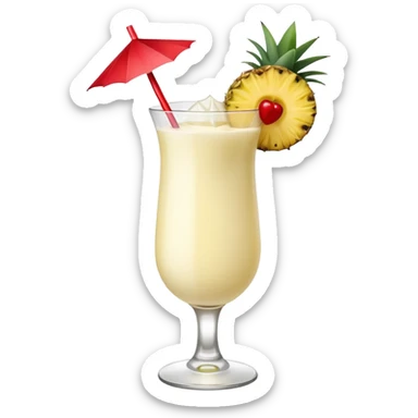 pina colada sticker