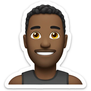 Support from your personal trainer  sticker