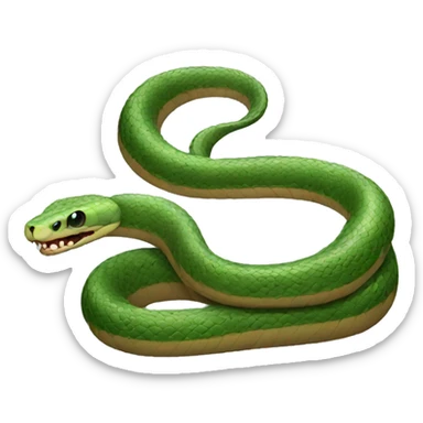 Snake sticker